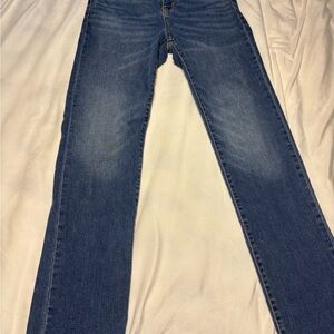 Old Navy Women's Straight Leg Blue Jeans